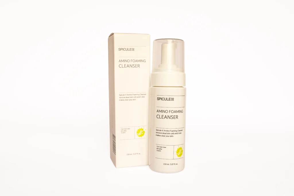 SPICULE-X AMINO FOAMING CLEANSER - תכשיר ניקוי מקציף ספיקול איקס אמינו